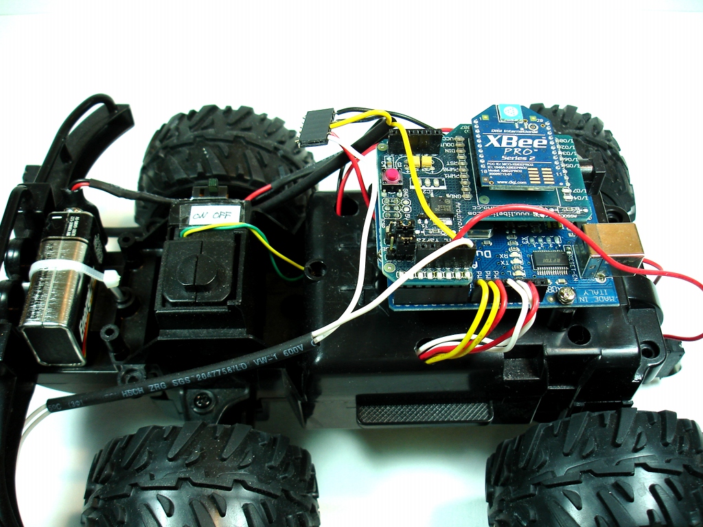 Wireless Robotics Platform: Cheap R/C Vehicle + Arduino ...