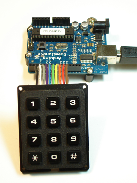 Arduino Blog Tutorial Reading A 12 Button Keypad